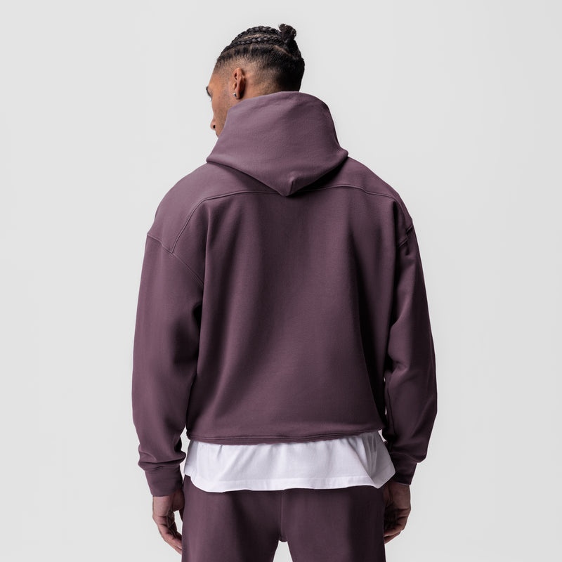 Asrv 0648. Tech-Terry™ Men's Hoodie Deep Purple | 56821PYFD