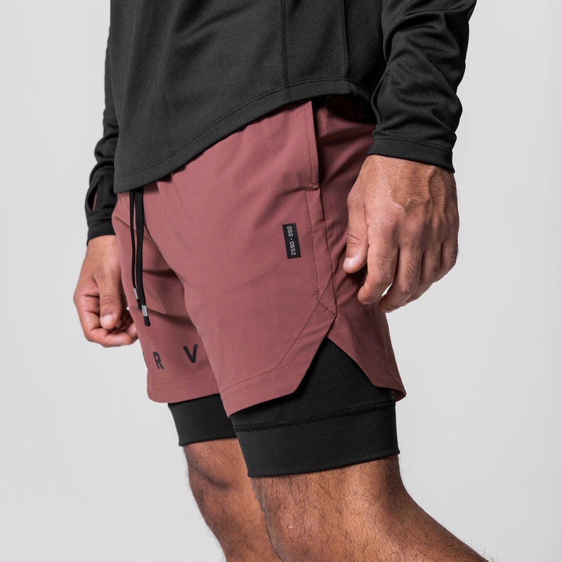 Asrv 0652. Tetra-Lite™ 7 Liner Men's Shorts Red | 07826OKQL