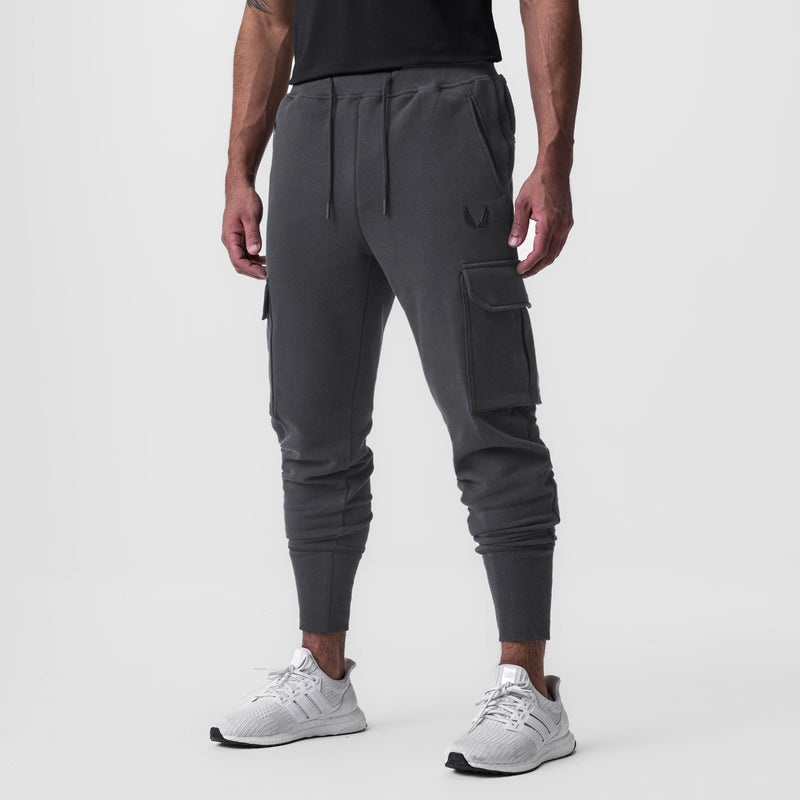 Asrv 0654. Tech-Terry™ Cargo High Rib Men's Jogger Black | 82796NXQL