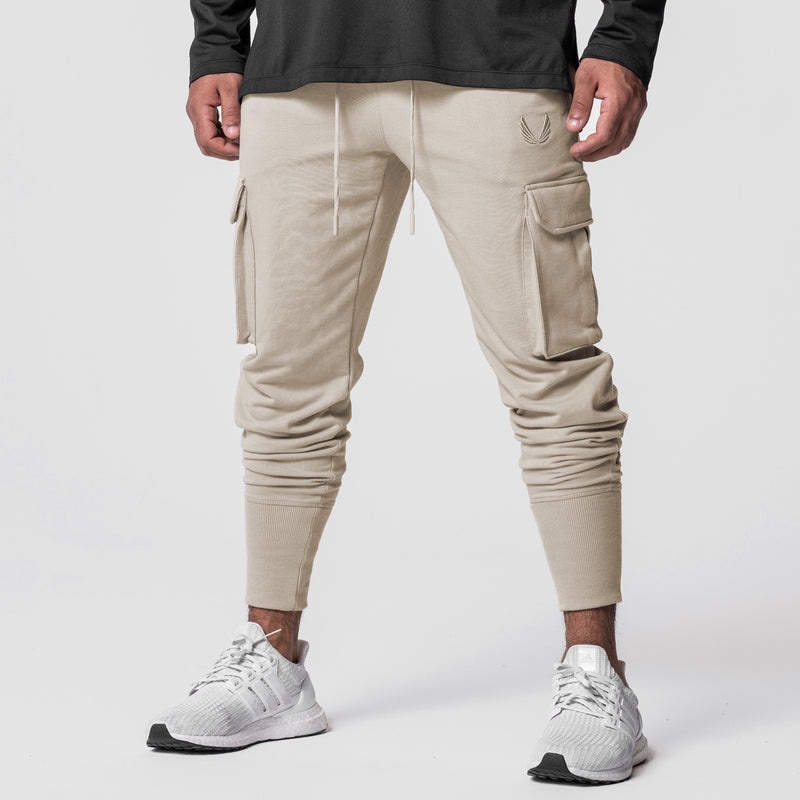 Asrv 0654. Tech-Terry™ Cargo High Rib Men's Jogger Brown | 73058FATH