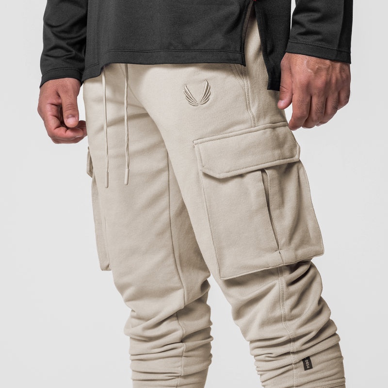 Asrv 0654. Tech-Terry™ Cargo High Rib Men's Jogger Brown | 73058FATH