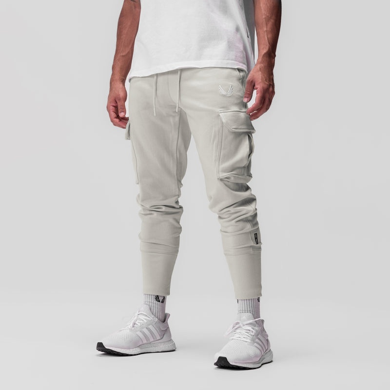 Asrv 0654. Tech-Terry™ Cargo High Rib Men's Jogger Grey | 05847USQL