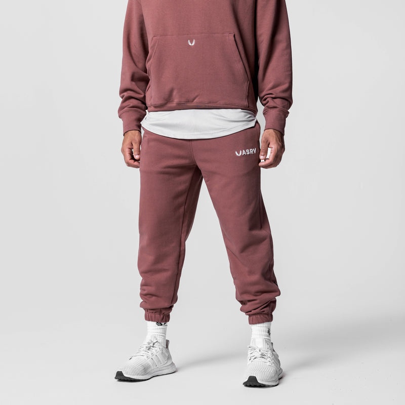 Asrv 0655. Tech-Terry™ Oversized Men's Sweatpants Red | 38421TNAO