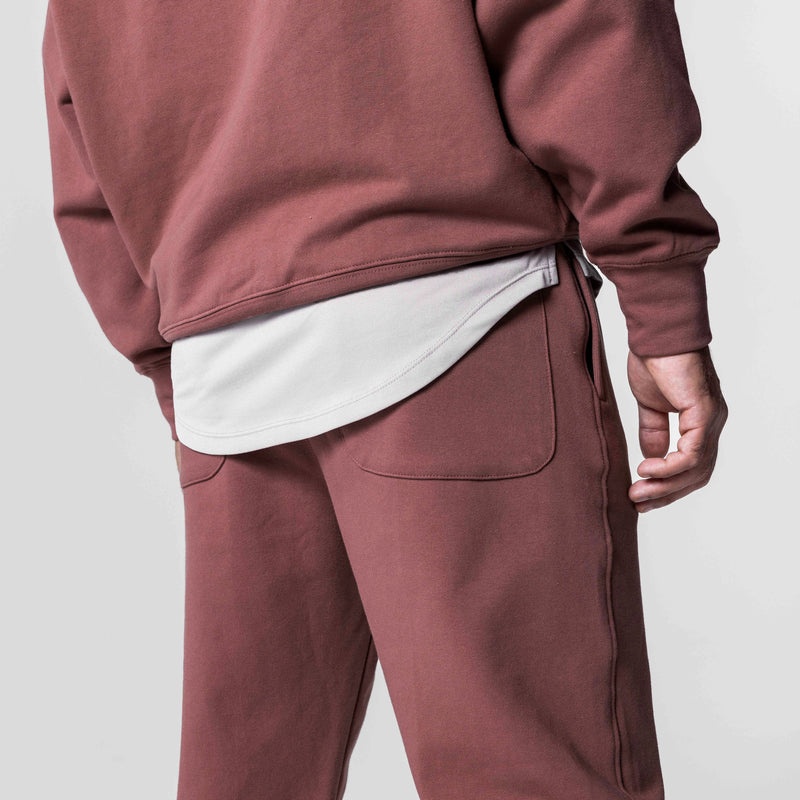 Asrv 0655. Tech-Terry™ Oversized Men's Sweatpants Red | 38421TNAO