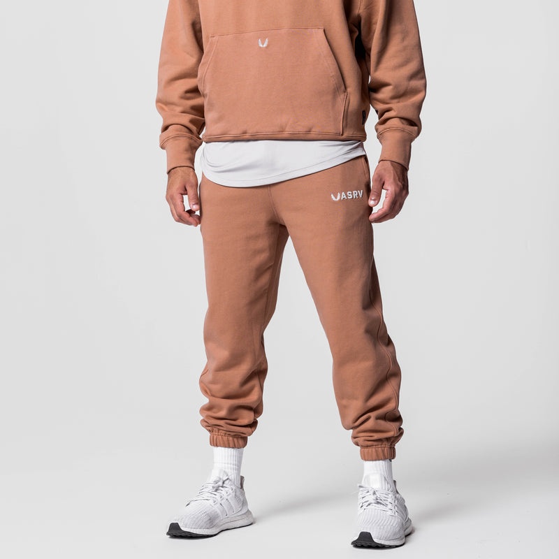 Asrv 0655. Tech-Terry™ Oversized Men's Sweatpants Brown | 79805EOXM