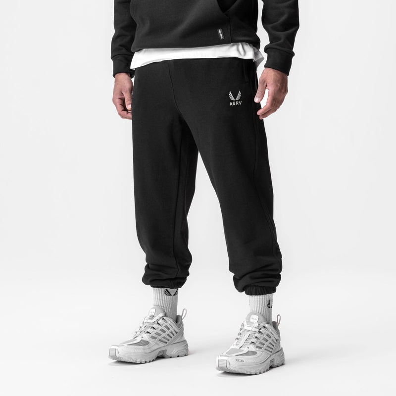 Asrv 0655. Tech-Terry™ Oversized Men's Sweatpants Black | 02169DMCL