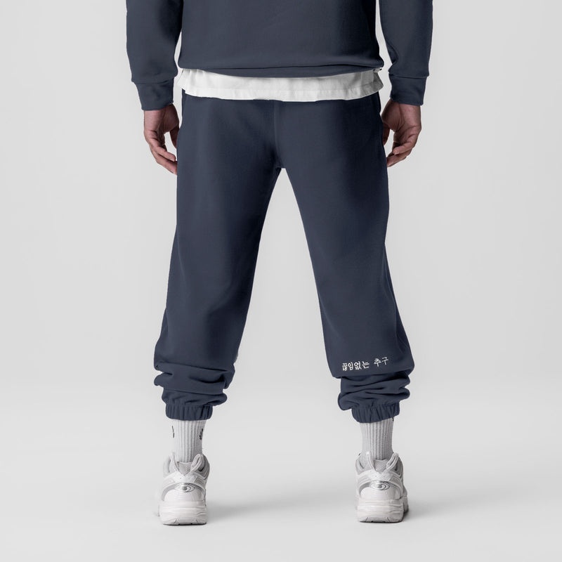 Asrv 0655. Tech-Terry™ Oversized Men's Sweatpants Navy | 70213HCPO