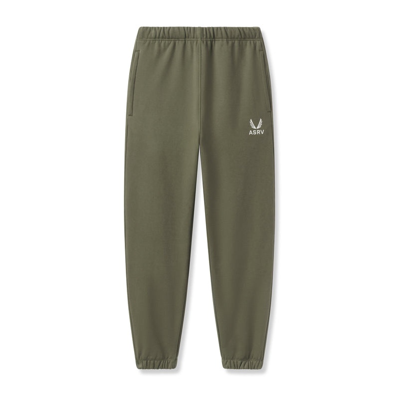 Asrv 0655. Tech-Terry™ Oversized Men\'s Sweatpants Olive | 84507YSTK