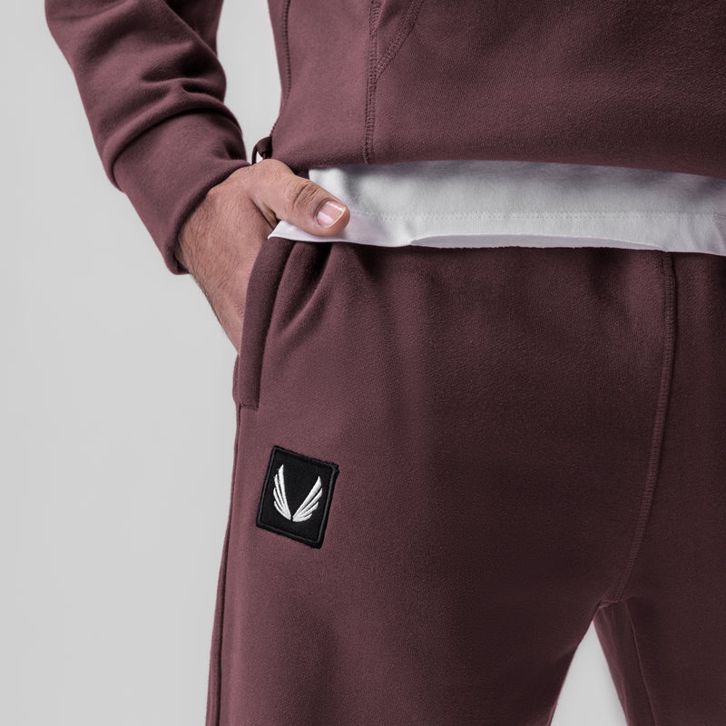 Asrv 0655. Tech-Terry™ Oversized Men's Sweatpants Red Brown | 91526XGQK