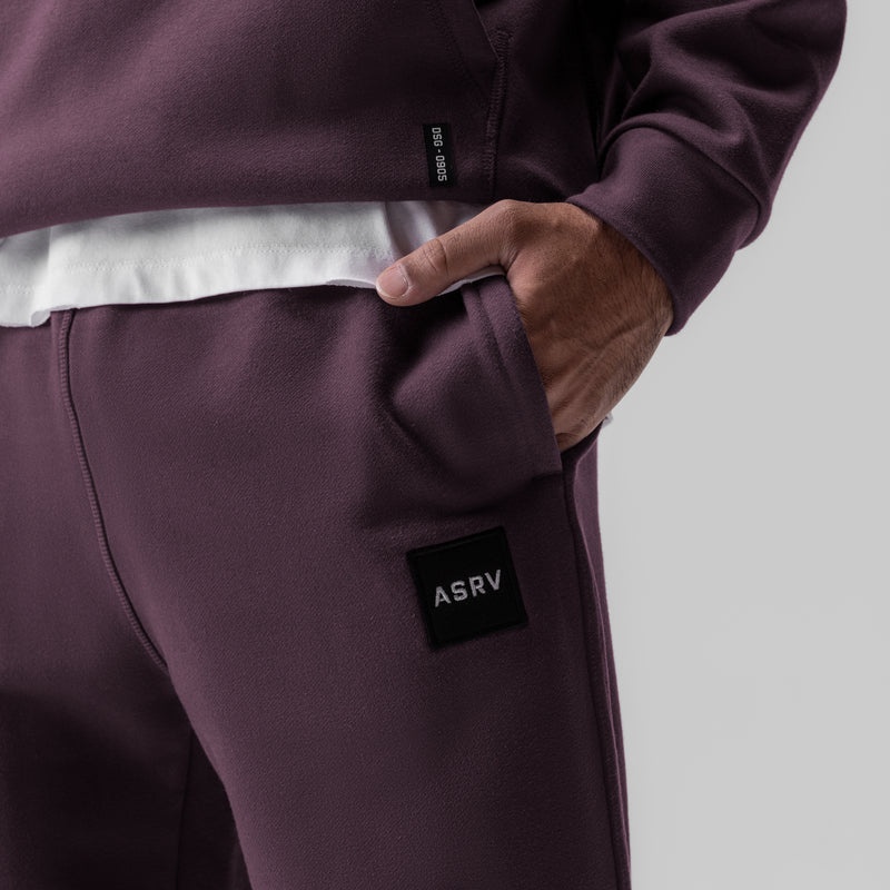 Asrv 0655. Tech-Terry™ Oversized Men's Sweatpants Deep Purple | 75043GZKU