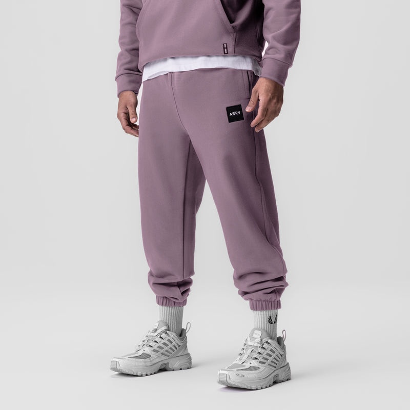 Asrv 0655. Tech-Terry™ Oversized Men's Sweatpants Purple | 10597VWZR