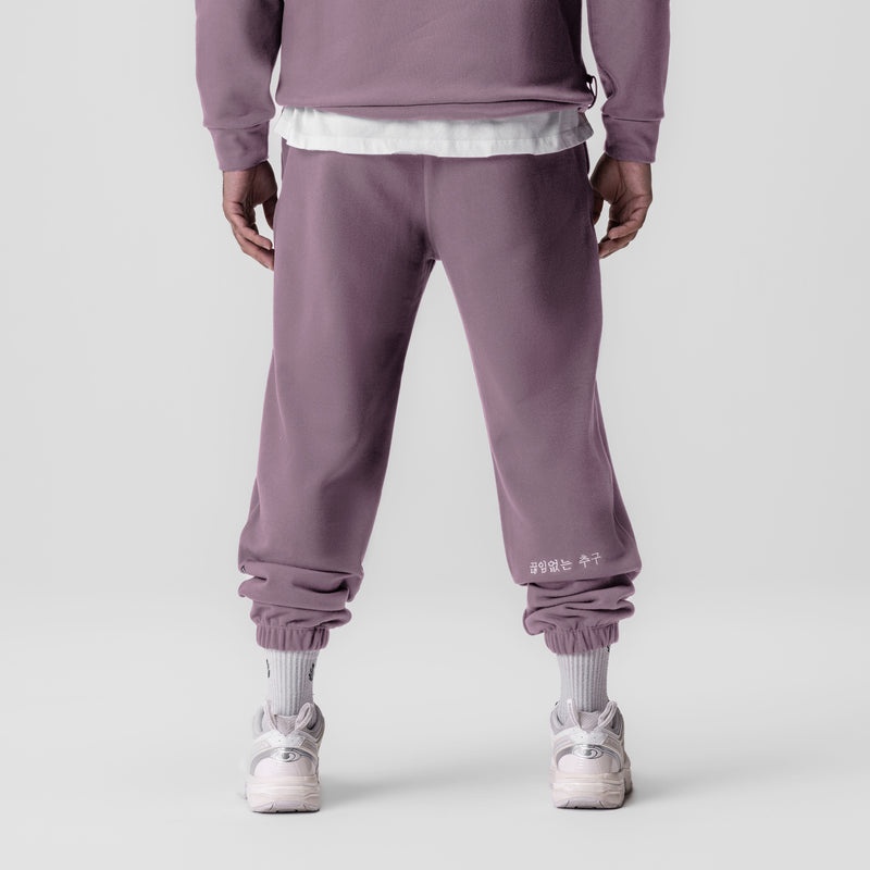 Asrv 0655. Tech-Terry™ Oversized Men's Sweatpants Purple | 10597VWZR