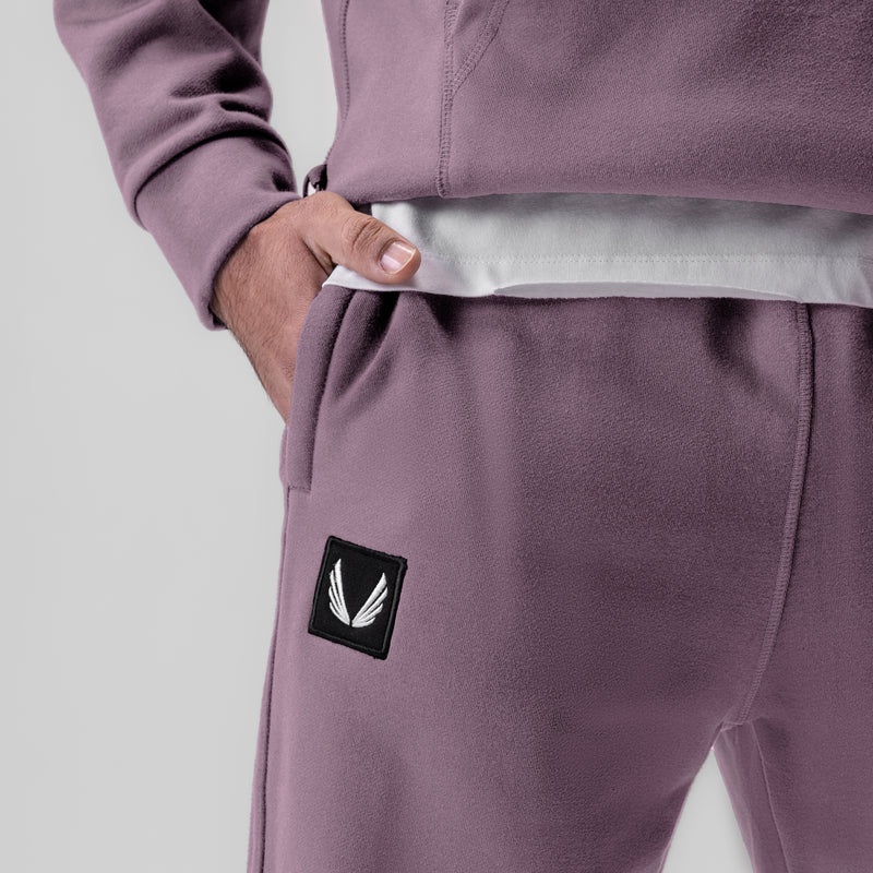 Asrv 0655. Tech-Terry™ Oversized Men's Sweatpants Purple | 10597VWZR