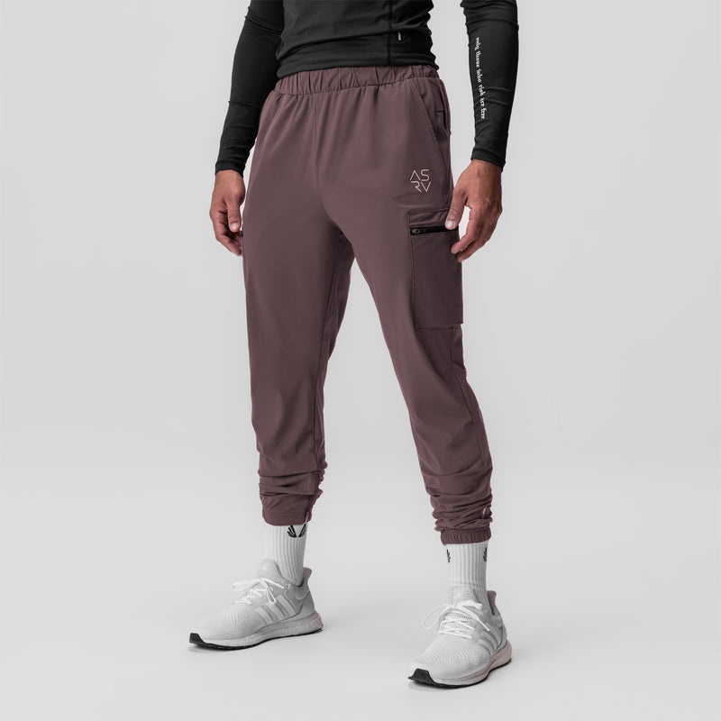 Asrv 0656. Tetra-Lite™ Standard Zip Men's Jogger Deep Purple | 15764RGKX