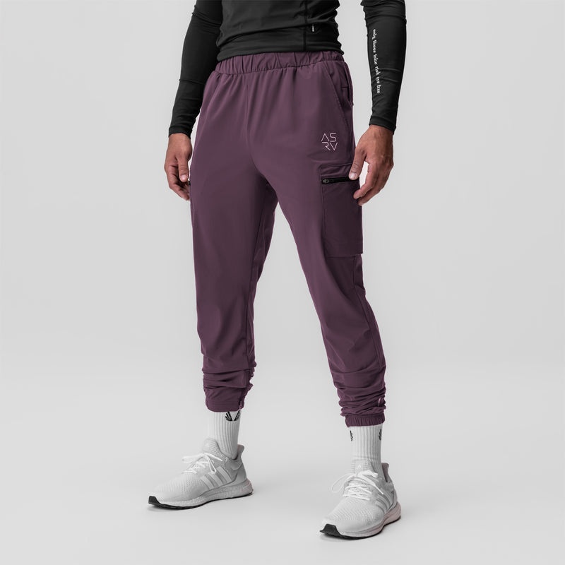 Asrv 0656. Tetra-Lite™ Standard Zip Men's Jogger Deep Purple | 38627GMVS