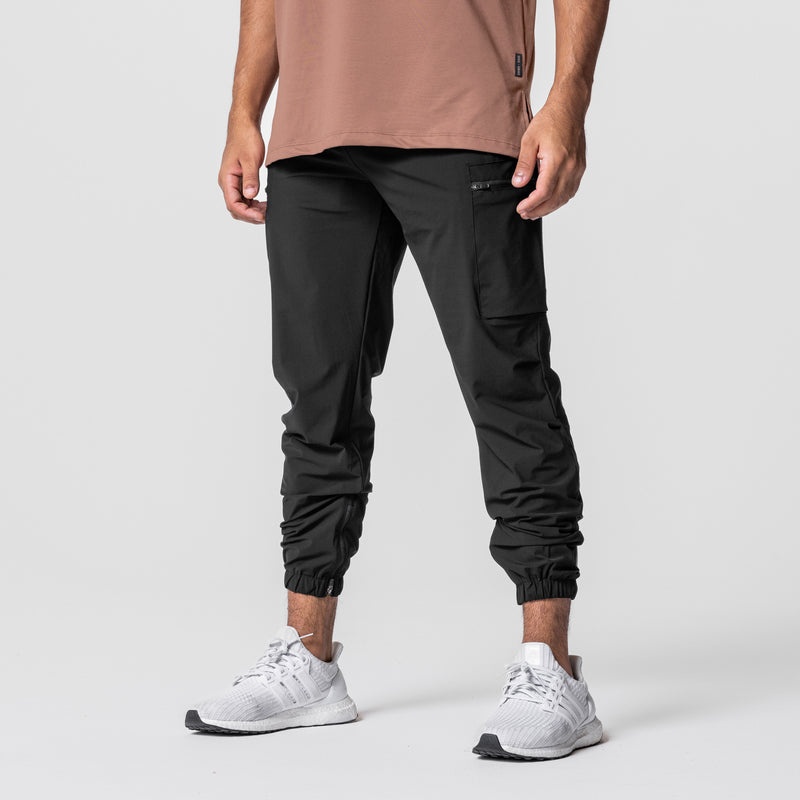 Asrv 0656. Tetra-Lite™ Standard Zip Men's Jogger Black | 85934VBXL