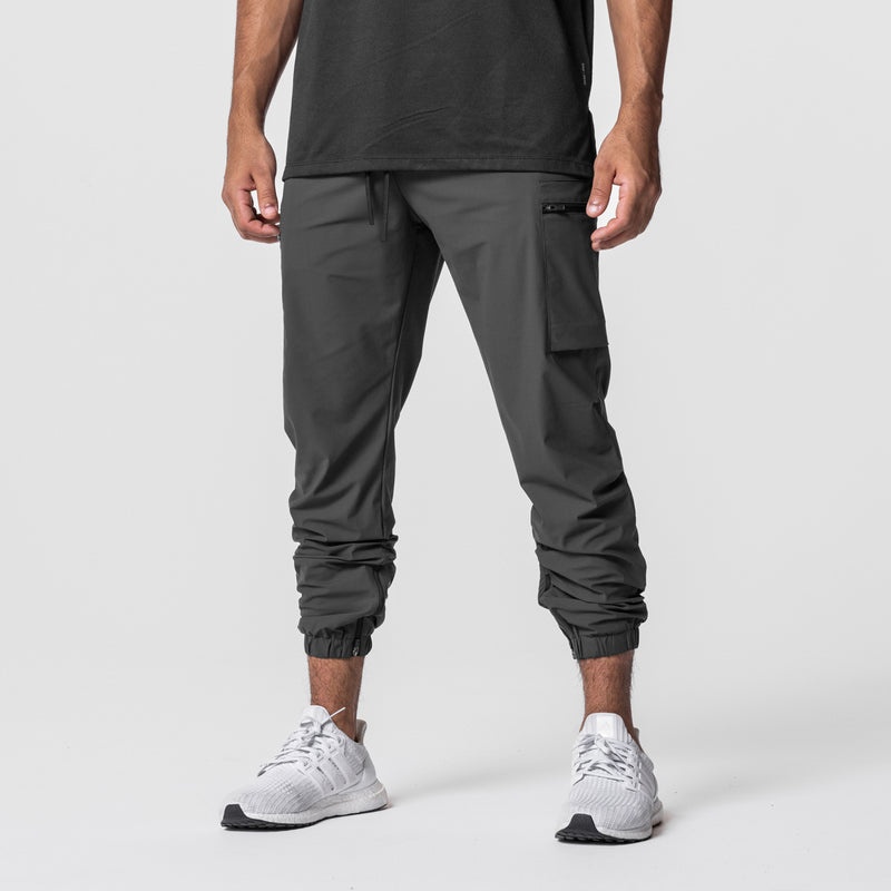 Asrv 0656. Tetra-Lite™ Standard Zip Men's Jogger Grey | 59314JCKH