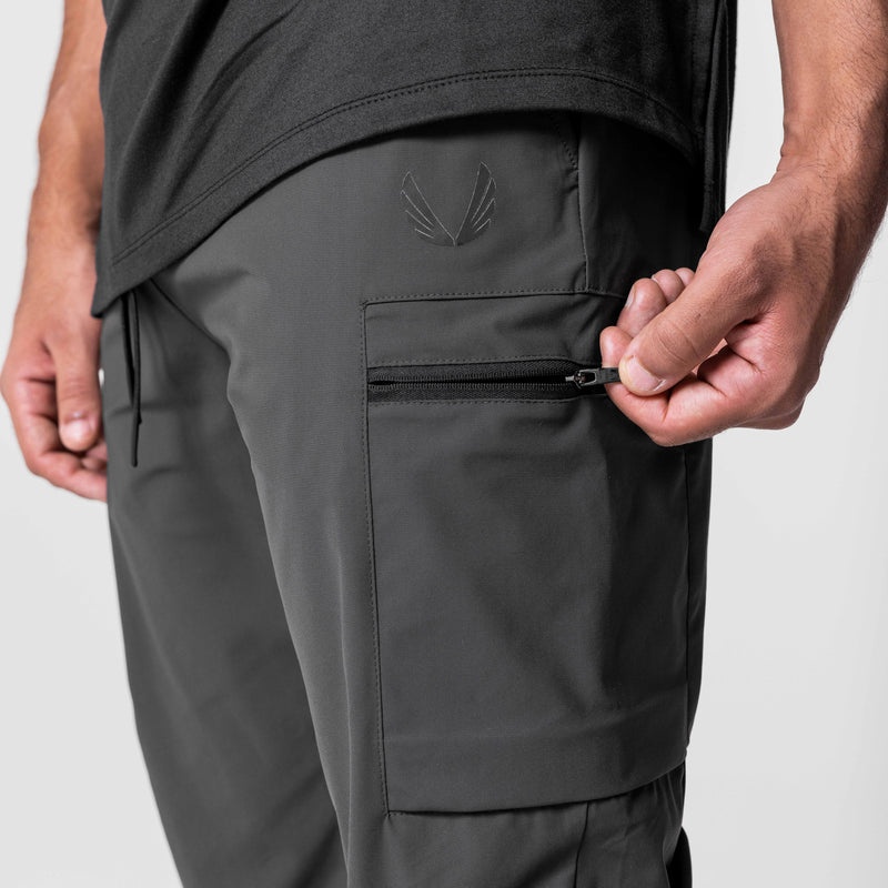 Asrv 0656. Tetra-Lite™ Standard Zip Men's Jogger Grey | 59314JCKH