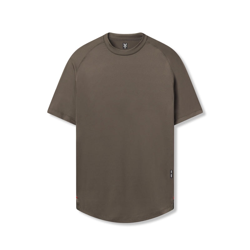 Asrv 0660. AeroSilver® Established Men\'s Short Sleeve Grey Brown | 72039BUMF