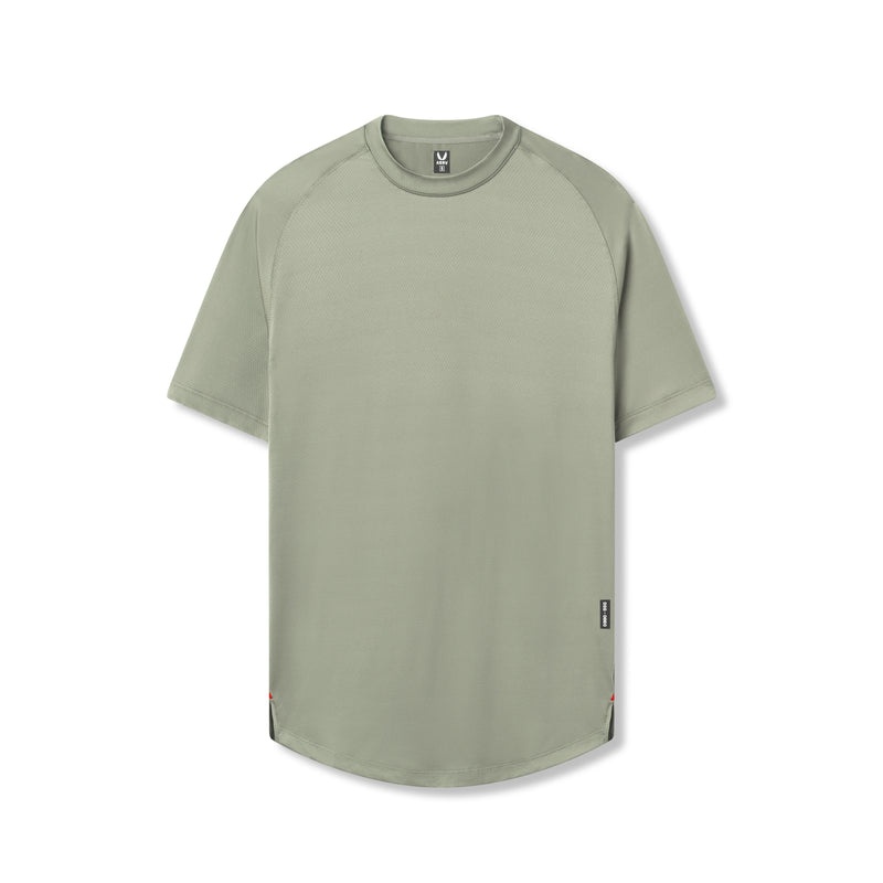 Asrv 0660. AeroSilver® Established Men\'s Short Sleeve Olive | 21970UYPJ