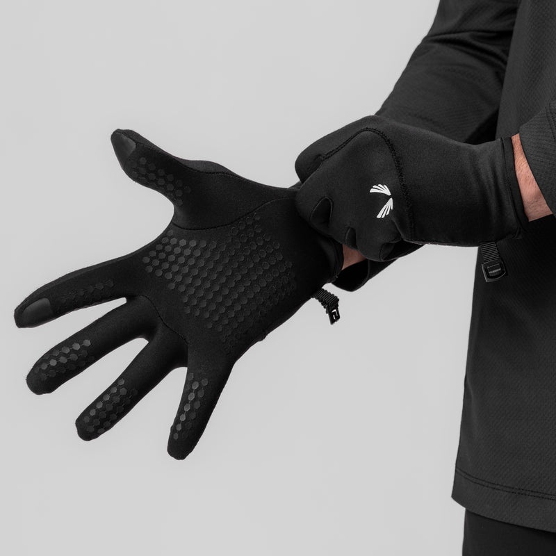 Asrv 0671. Aeroheat® Lightweight Men's Gloves Black | 63078RFJI