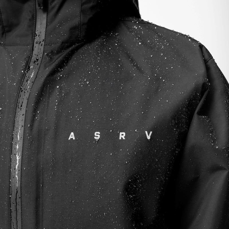 Asrv 0678. Hipora® Tech Men's Parka Black | 52938TBQI