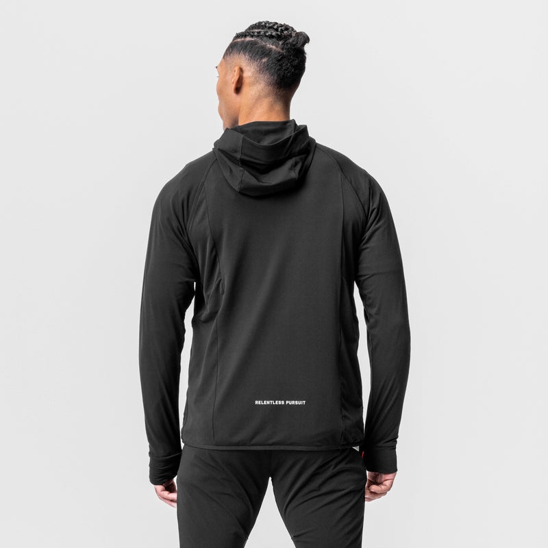 Asrv 0682. Thermal Training Men's Hoodie Black | 75402OGUM