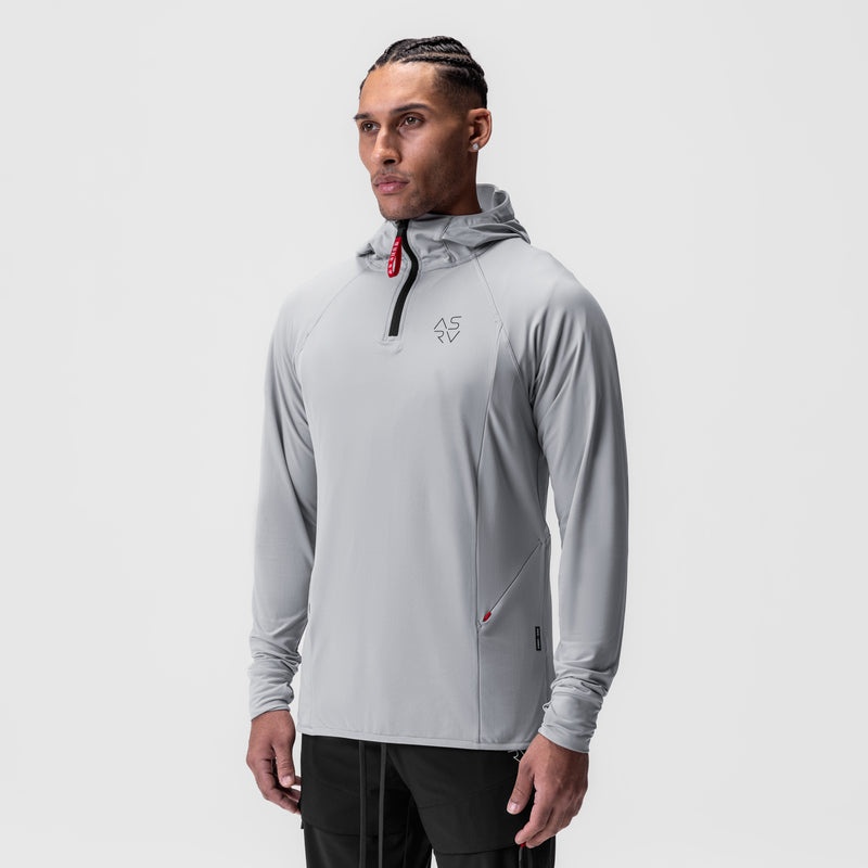 Asrv 0682. Thermal Training Men's Hoodie Grey | 59714PGSZ