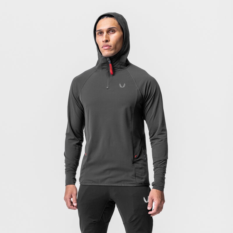 Asrv 0682. Thermal Training Men's Hoodie Grey | 31267XQTA