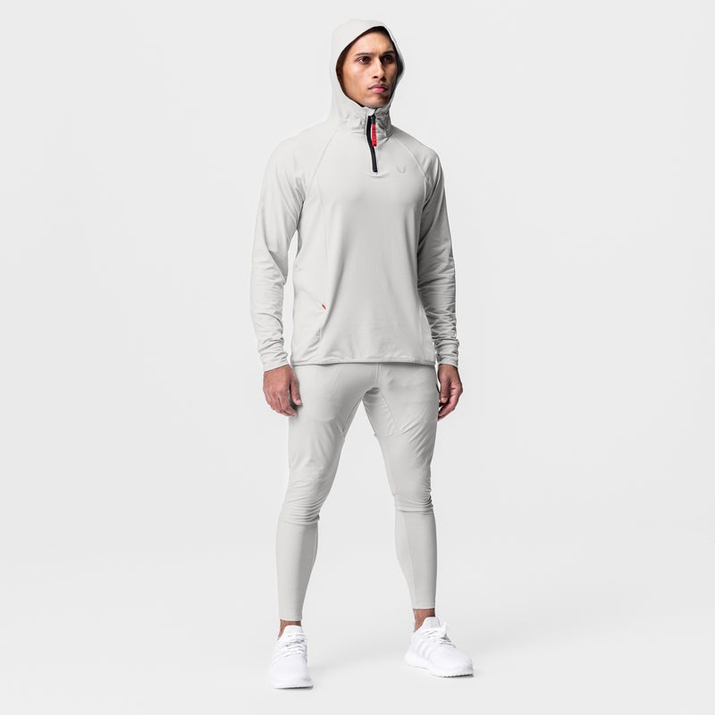 Asrv 0682. Thermal Training Men's Hoodie Grey | 62983ZFGD