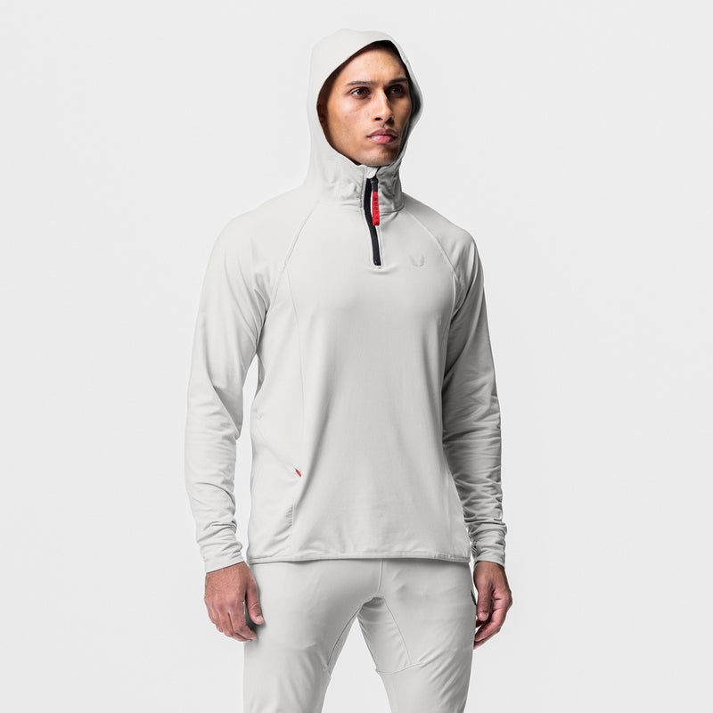 Asrv 0682. Thermal Training Men's Hoodie Grey | 62983ZFGD