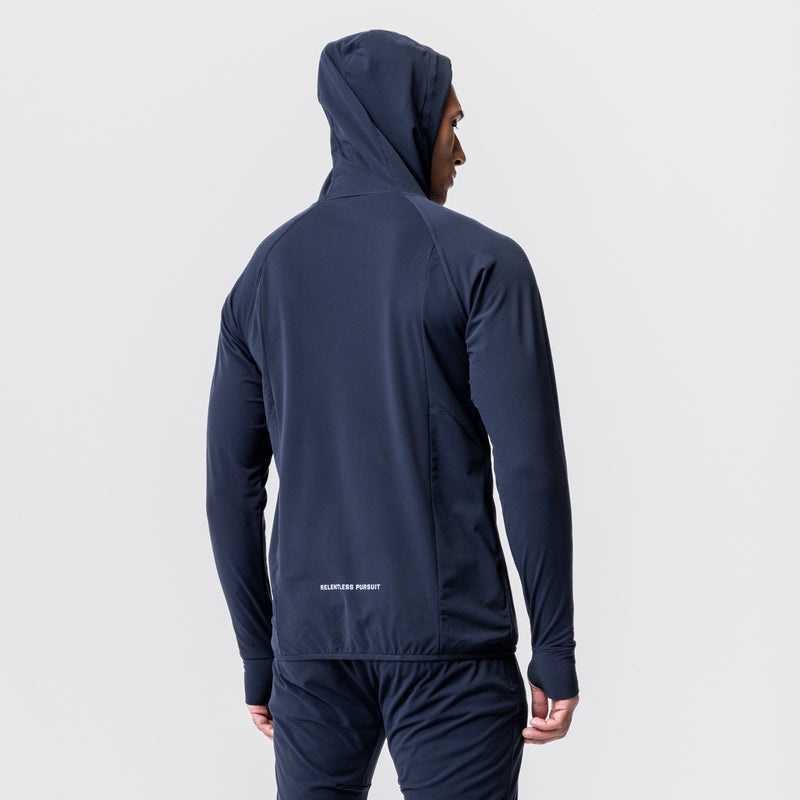 Asrv 0682. Thermal Training Men's Hoodie Navy | 45197YAQW