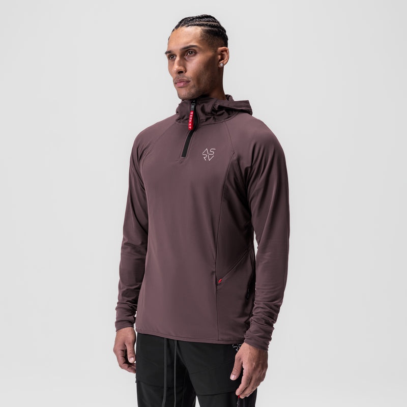 Asrv 0682. Thermal Training Men's Hoodie Purple | 35021XFJO