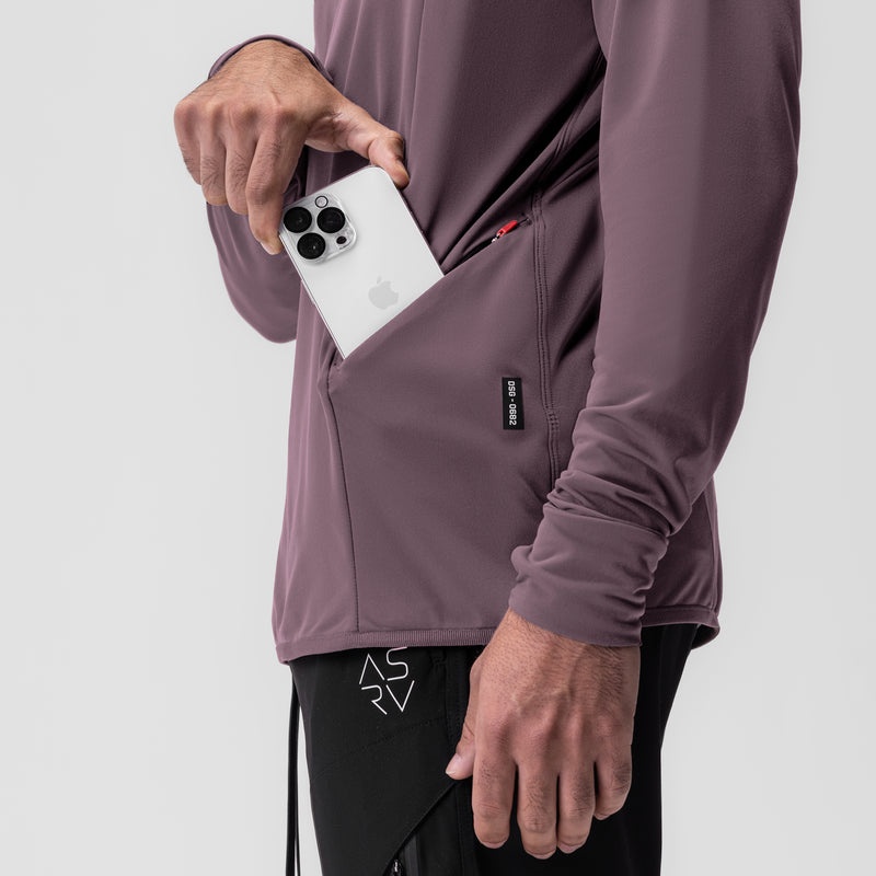 Asrv 0682. Thermal Training Men's Hoodie Purple | 43176FPTH