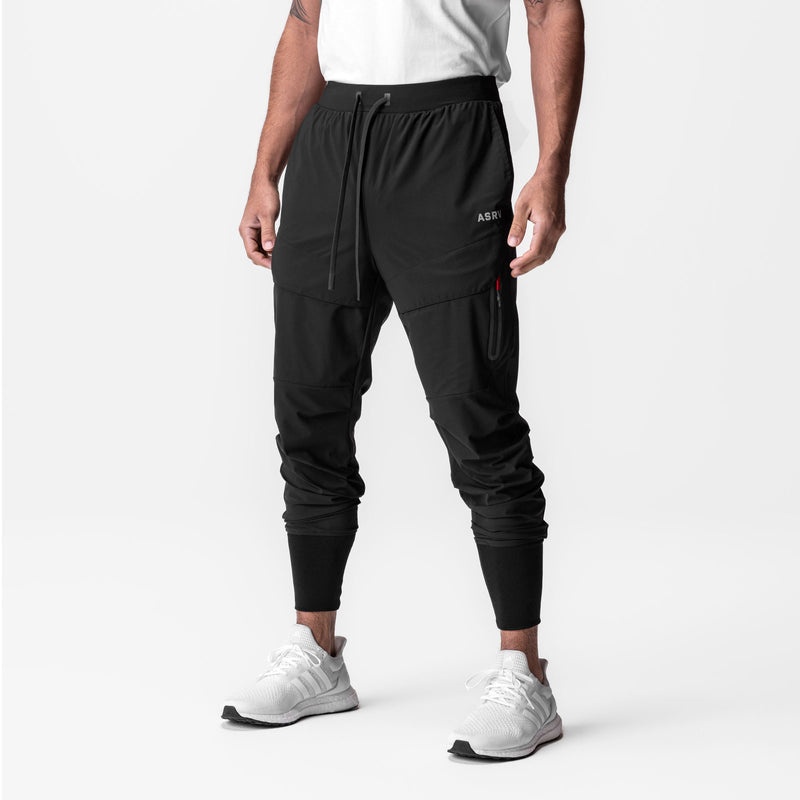 Asrv 0690. Tetra-Lite™ Tech High Rib Men's Jogger Black | 81935HOGC