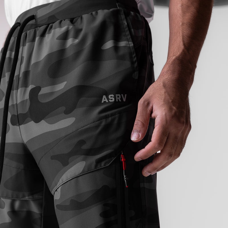 Asrv 0690. Tetra-Lite™ Tech High Rib Men's Jogger Black Camo | 03812LRES