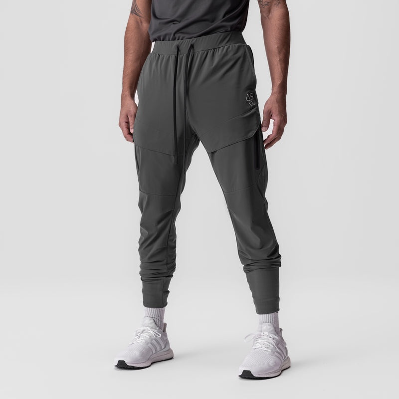 Asrv 0690. Tetra-Lite™ Tech High Rib Men's Jogger Grey | 17034MYGF