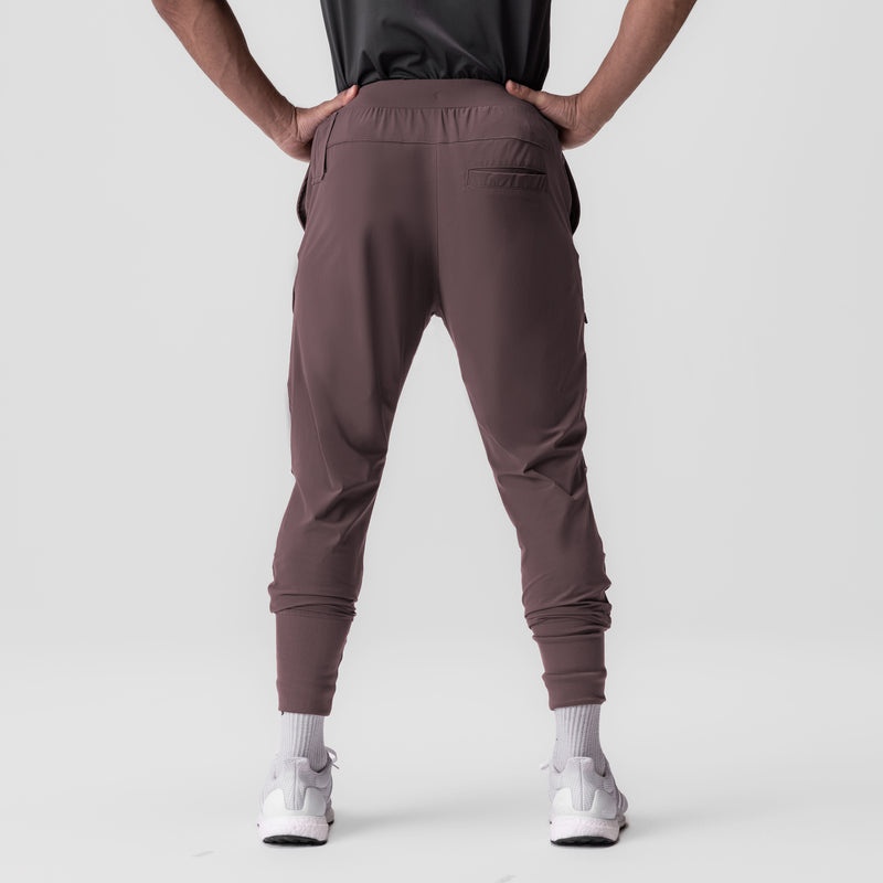 Asrv 0690. Tetra-Lite™ Tech High Rib Men's Jogger Red Brown | 31750UYLP