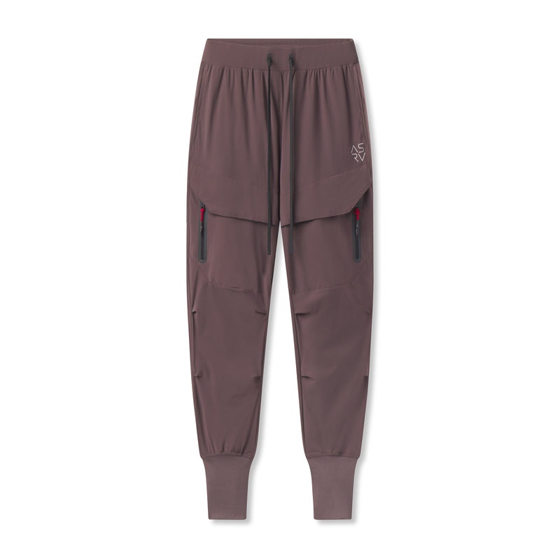 Asrv 0690. Tetra-Lite™ Tech High Rib Men\'s Jogger Red Brown | 31750UYLP