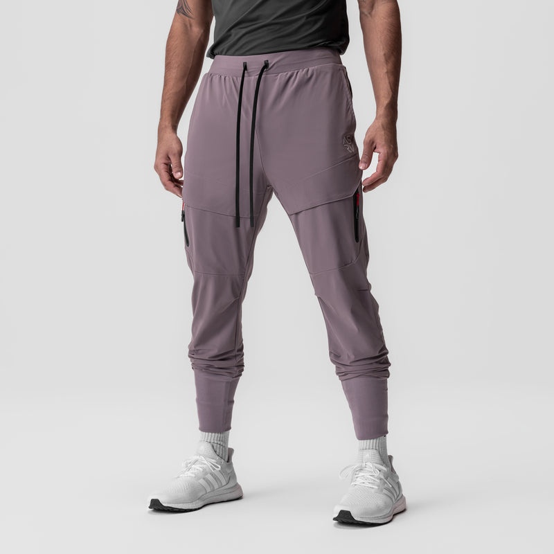 Asrv 0690. Tetra-Lite™ Tech High Rib Men's Jogger Purple | 12365QKYH