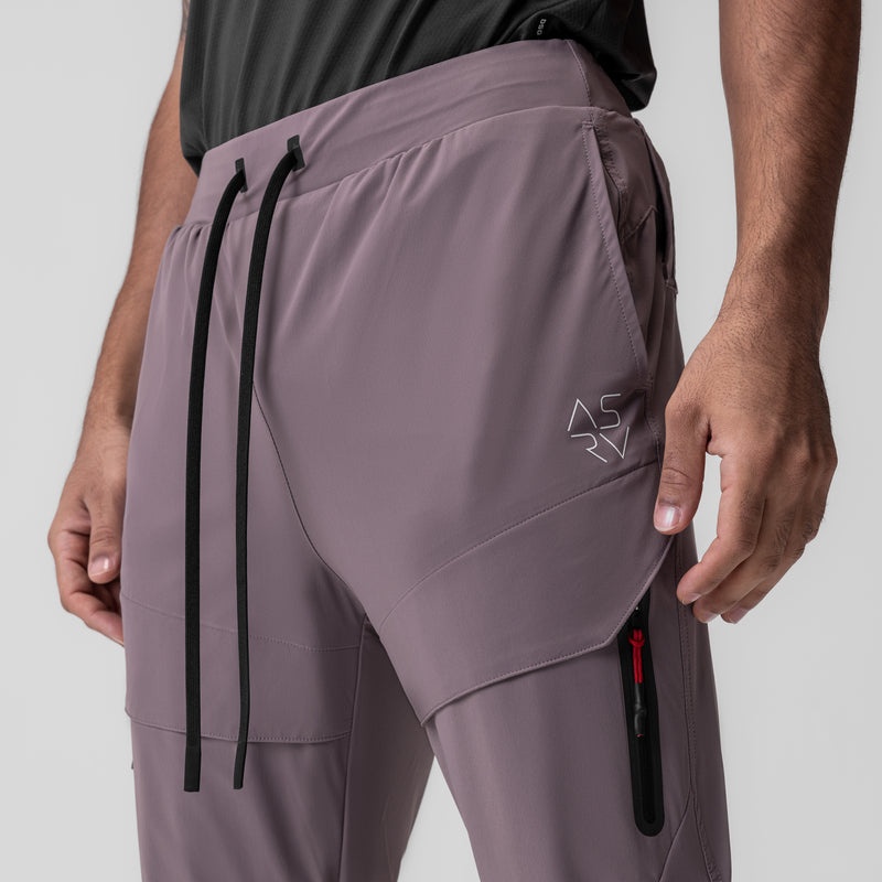 Asrv 0690. Tetra-Lite™ Tech High Rib Men's Jogger Purple | 12365QKYH