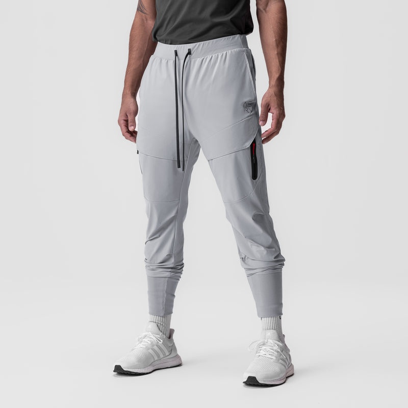 Asrv 0690. Tetra-Lite™ Tech High Rib Men's Jogger Grey | 10837NTPA