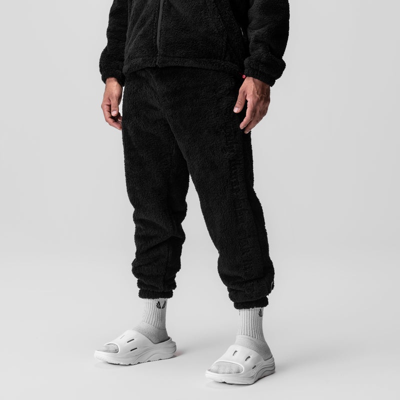 Asrv 0692. Sherpa Recovery Men's Sweatpants Black | 53846WMGS