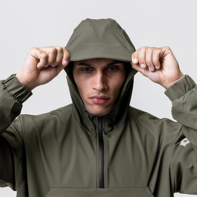 Asrv 0717. Weather-Ready Anorak Men's Jackets Olive | 16748MLDG