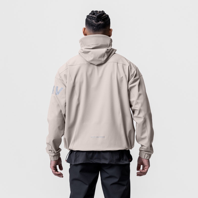 Asrv 0717. Weather-Ready Anorak Men's Jackets White | 26805DYWA