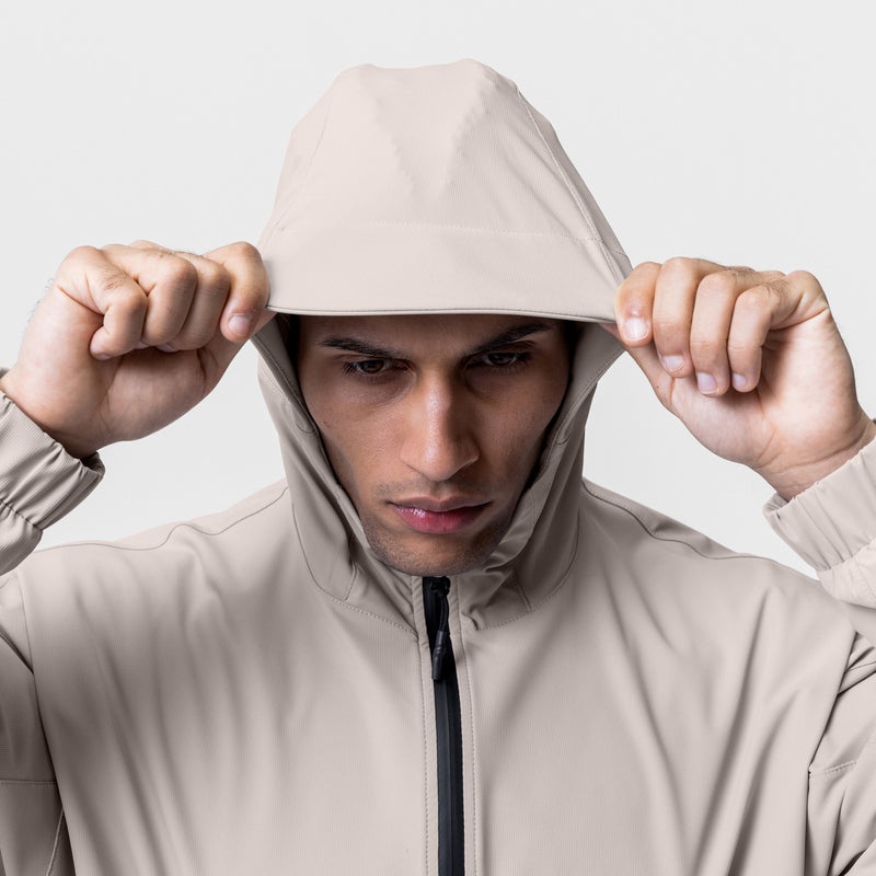 Asrv 0717. Weather-Ready Anorak Men's Jackets White | 26805DYWA