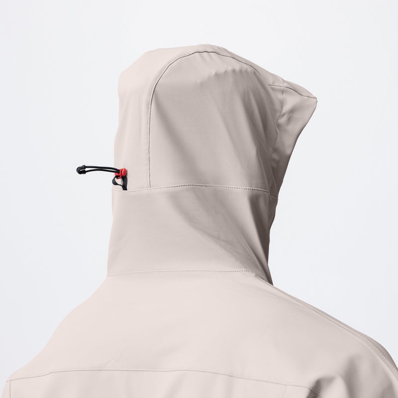 Asrv 0717. Weather-Ready Anorak Men's Jackets White | 26805DYWA