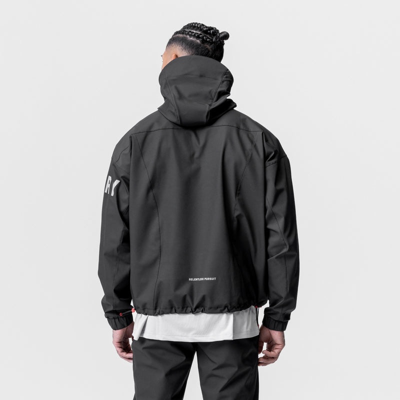 Asrv 0717. Weather-Ready Anorak Men's Jackets Black | 25410JZLM