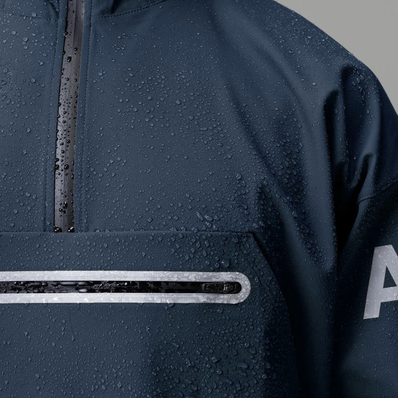 Asrv 0717. Weather-Ready Anorak Men's Jackets Navy | 34916XHSG