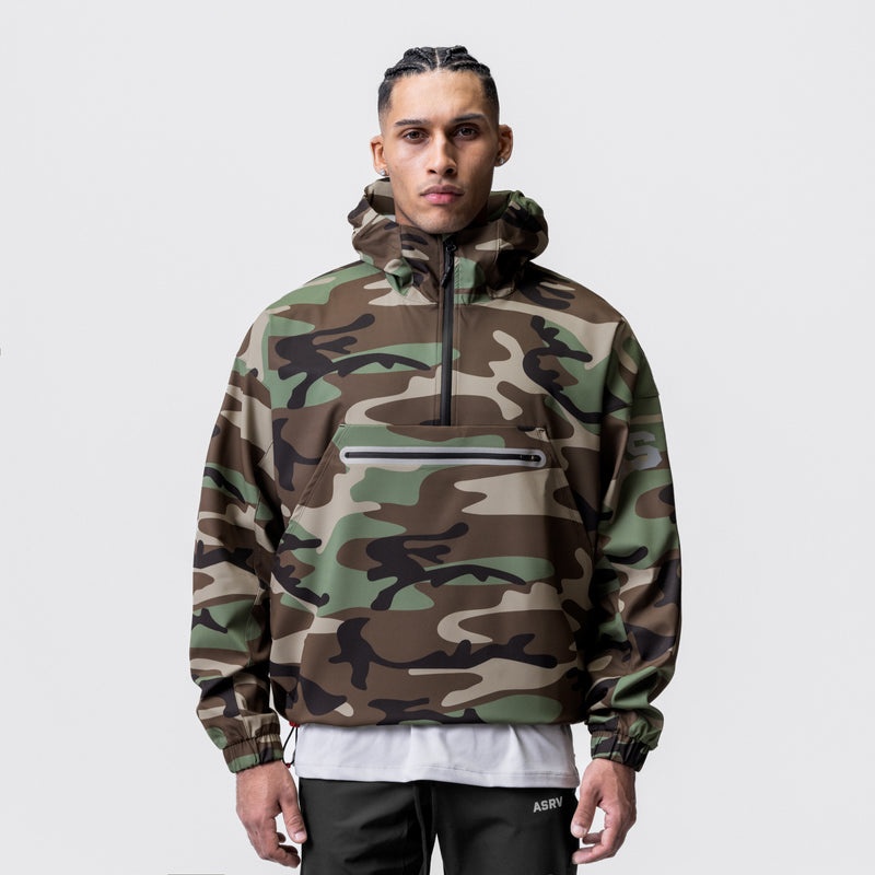 Asrv 0717. Weather-Ready Anorak Men's Jackets Camo | 05237HNYE